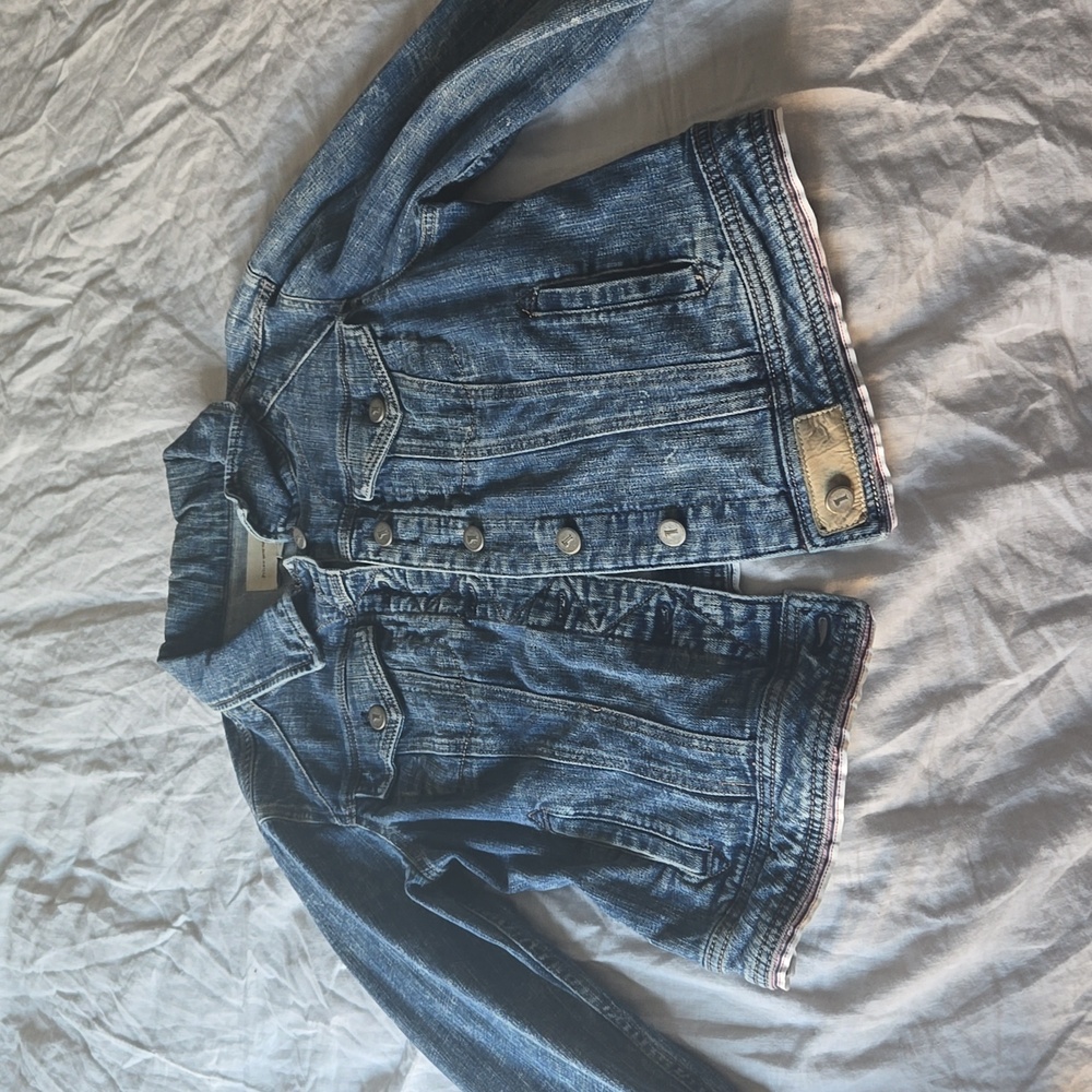 Pilcro cropped denim jacket
